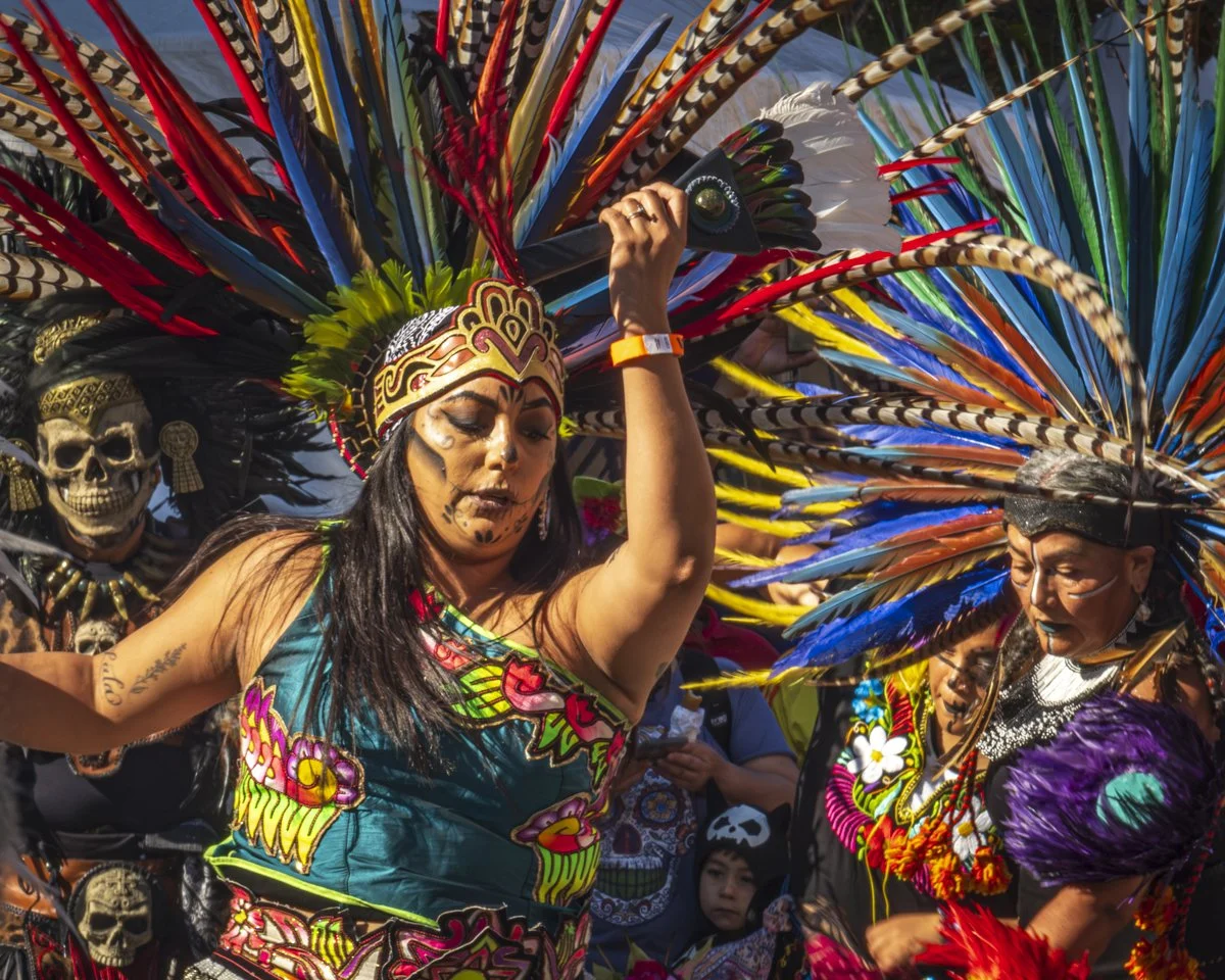 Aztec Spirit Dance 
Photographic Center Northwest's and King County Metro's Photomural 
March 2026
