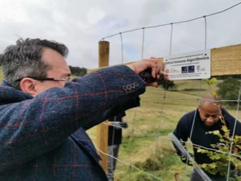 Oxford University Innovation Sponsors The Planting Of A Tree In Wytham Woods In Honour Of OIA’s Launch