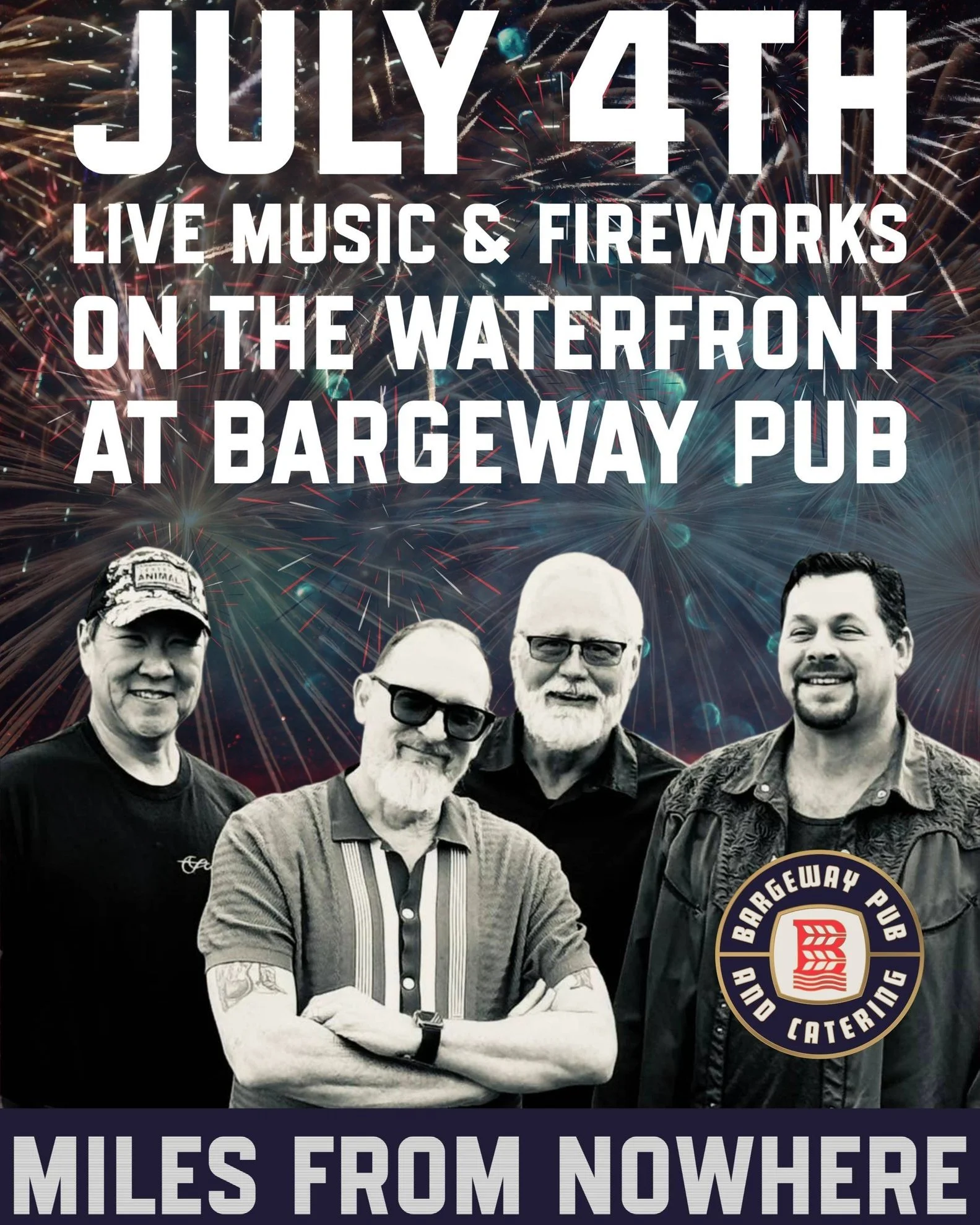 Join us for 4th of July! We'll be down on the waterfront with cold beers, fireworks, and exceptionally entertaining Live Music from @milesfromnowhereband 
🇺🇸🇺🇸🇺🇸🇺🇸🇺🇸🇺🇸🇺🇸🇺🇸🇺🇸🇺🇸🇺🇸🇺🇸🇺🇸🇺🇸🇺🇸🇺🇸🇺🇸🇺🇸🇺🇸🇺🇸🇺🇸🇺🇸🇺🇸🇺?