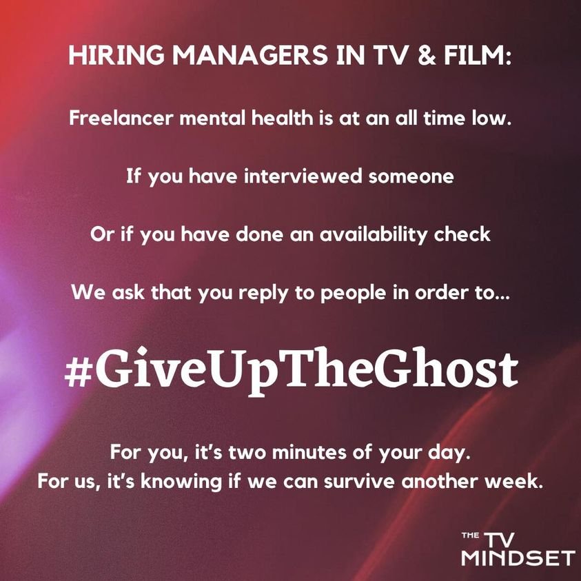 Give up The Ghost.