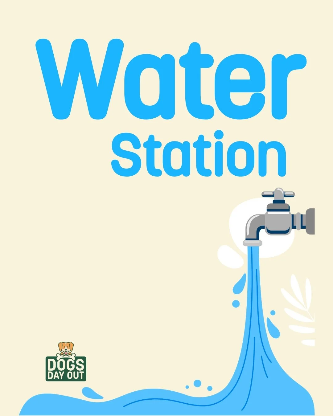 Warm weather? We&rsquo;ve thought about that 🐶💧

We know warmer days can bring a bit of worry &mdash; so we&rsquo;ve made it easy to keep your dog cool, comfortable and happy throughout Dogs Day Out.

💧 Fresh water tap available all day
🐾 Water b