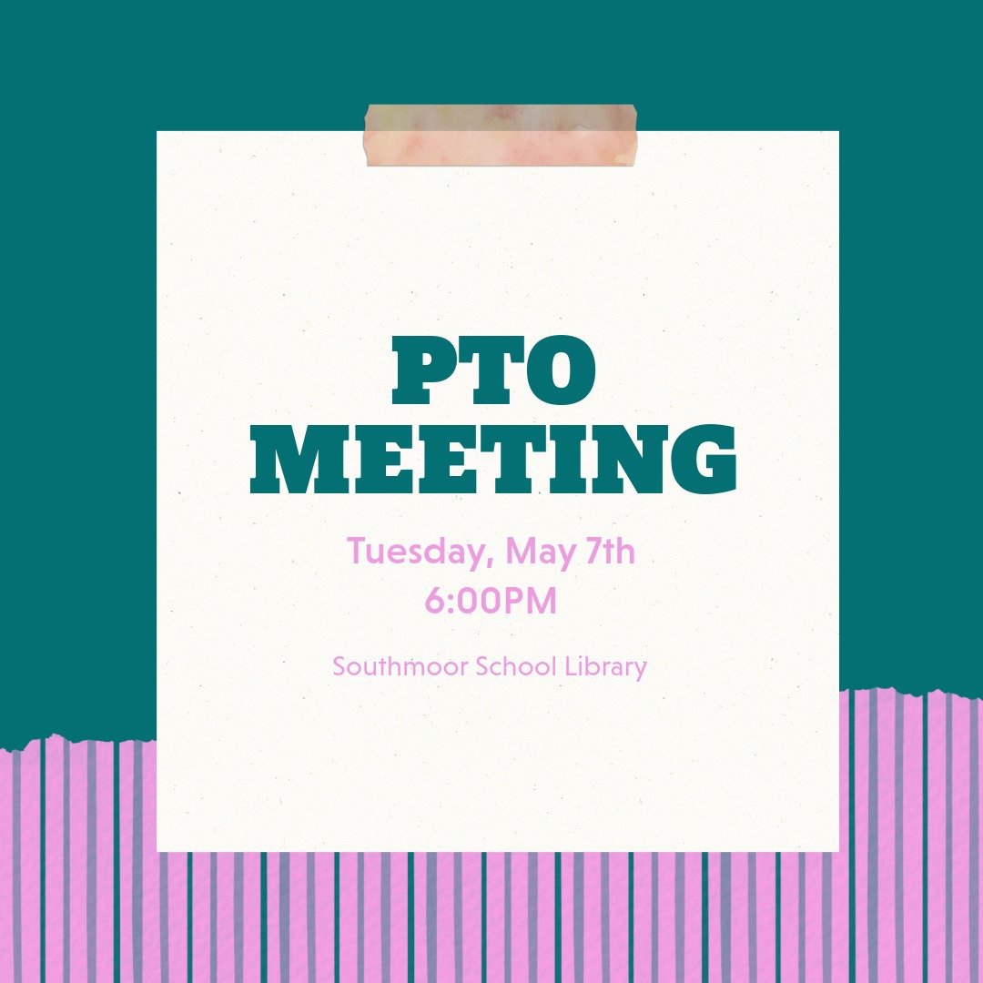 Don't miss our last PTO meeting of the year! During this meeting, we will reflect on that past year and discuss the upcoming school year, fundraising initiatives, and ways to enhance the overall educational experience for our students. See you tonigh