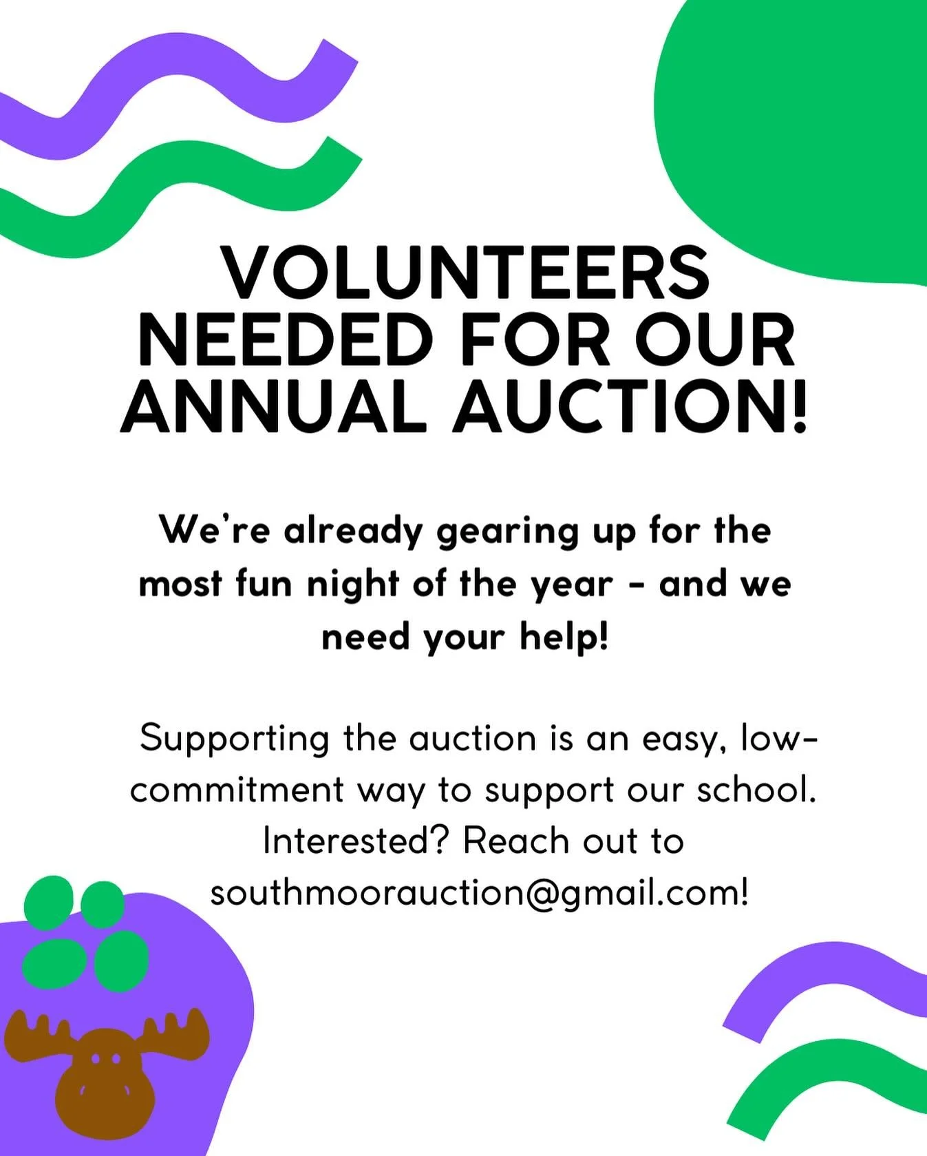 We know it&rsquo;s November, but we&rsquo;re already gearing up for the most fun night of the year - our annual auction in the spring!

This amazing event needs your help - supporting the auction can be an easy, low-commitment way to support our scho