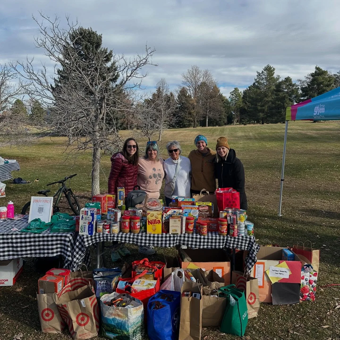 We are SO grateful for everyone who donated, ran, walked, or otherwise supported our 4th Annual Thanksgiving Day Southmoor Park Fun Run! 

On Thanksgiving morning, we gathered at Southmoor Park to move our bodies with 2 laps around the park, and to s
