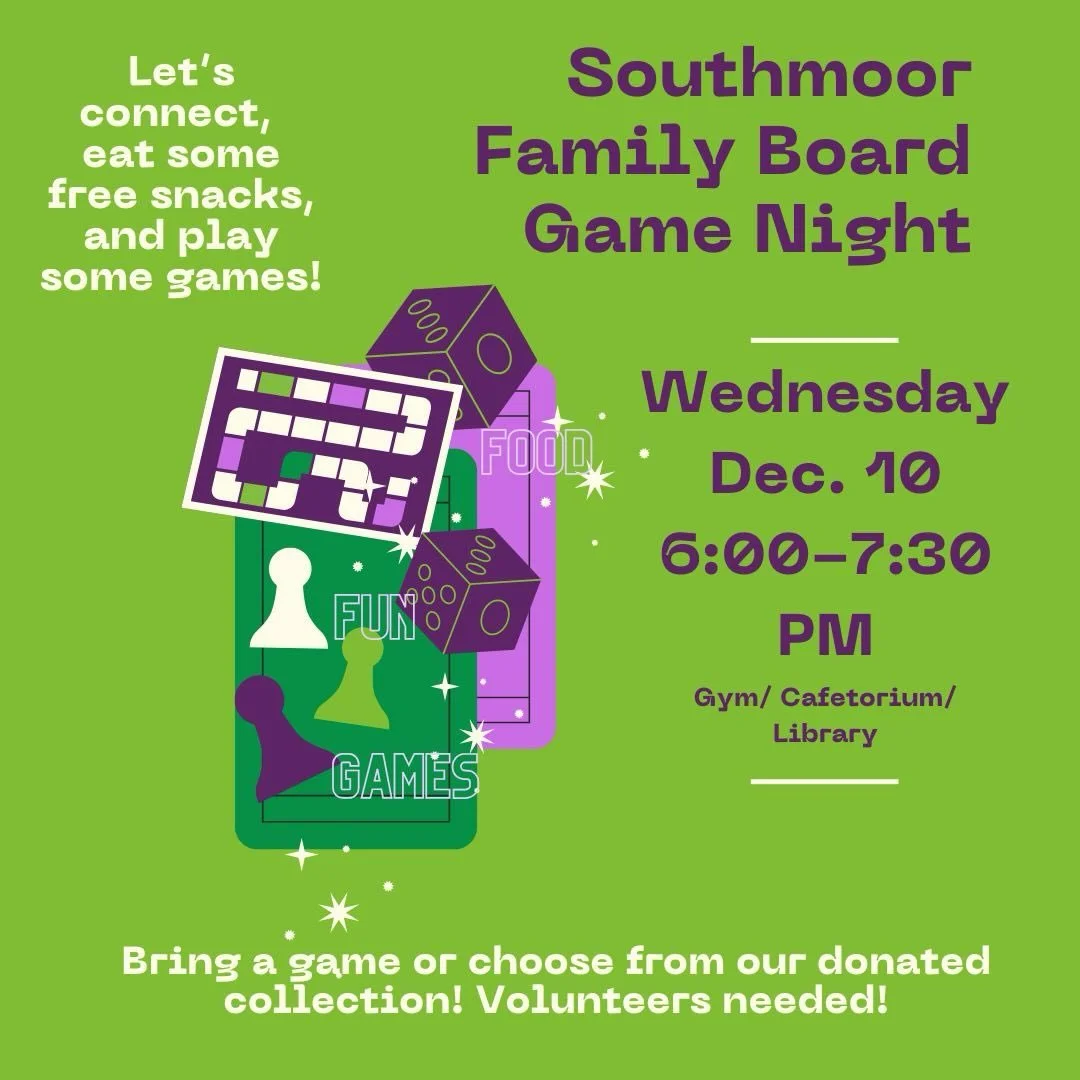 Tonight! Come get your board game game on from 6-7:30 - bring your own or play some of ours!

And yes, there will be snacks 😜 See you there!