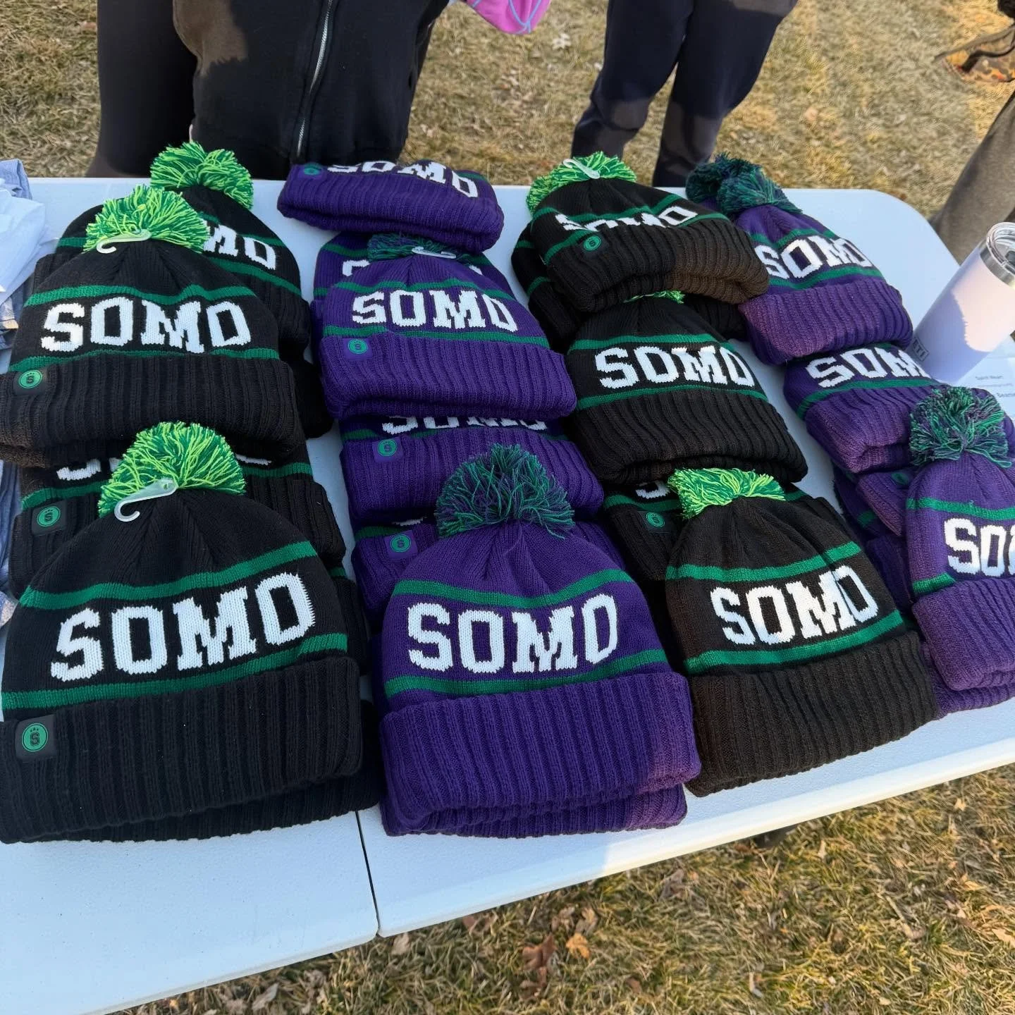 Need some Somo stocking stuffers? Watch out for a table at drop-off and pickup this week! 👀💜💚