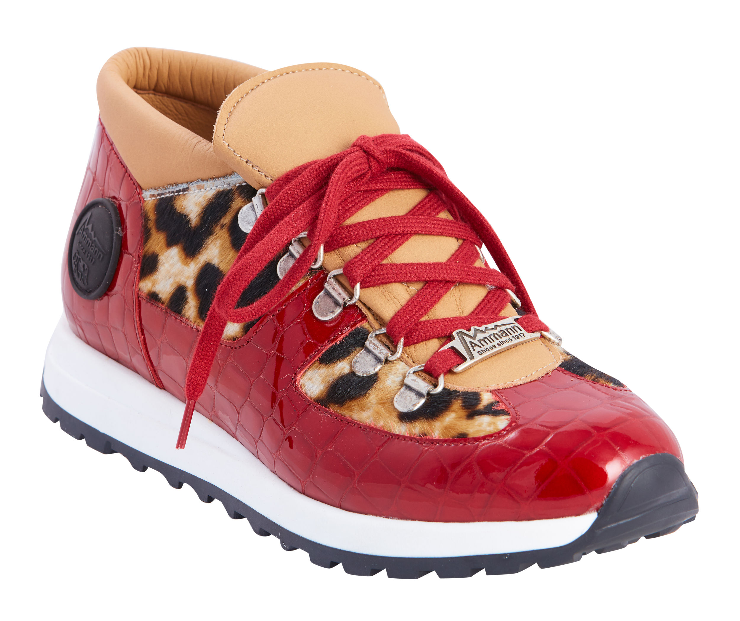 GARGALLO 1960 - Red Croc / Tarzan Cowhide pattern