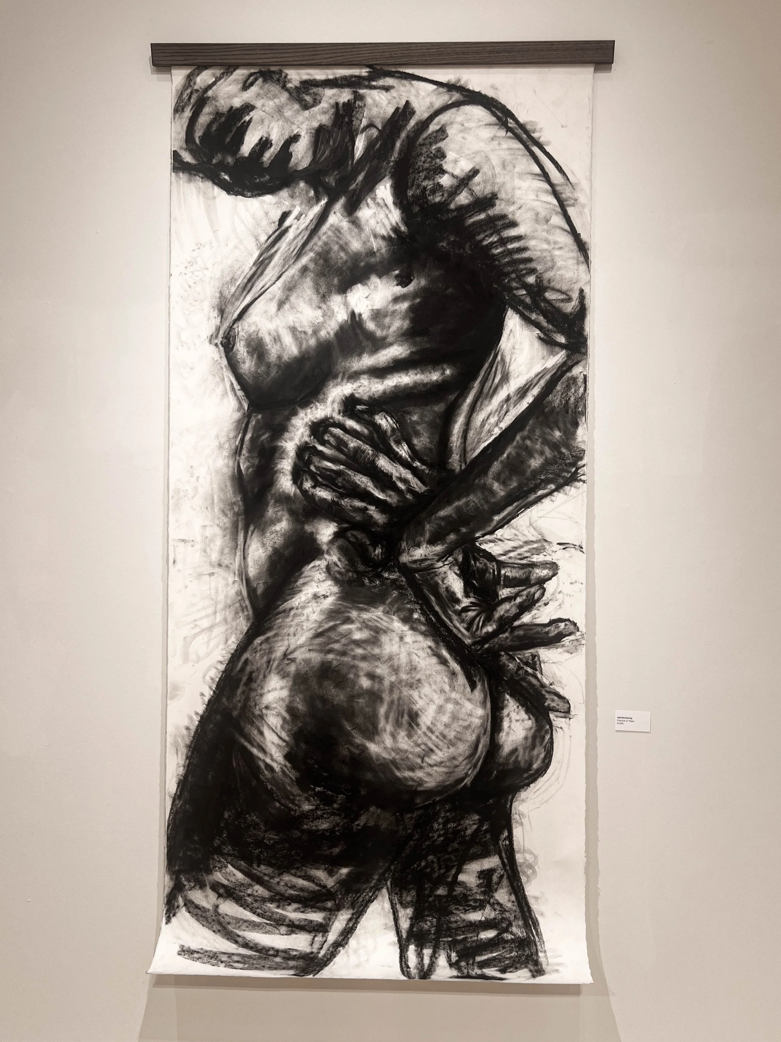 This collection explores complexities of body dysmorphia, self-perception, and identity. Through large scale expressive drawings, I seek to provoke thoughtful discussions about how we perceive our own bodies, how others perceive us, and how these per