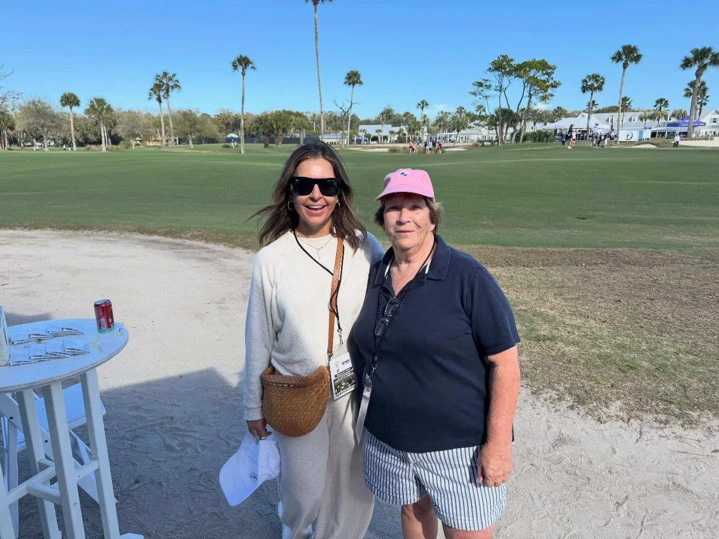 It was a whirlwind weekend of organizing. Flooring replacement chaos has a way of forcing you to finally tackle everything. 🤪 In between the dust and sorting, we squeezed in a quick visit to the Atlantic Beach Classic Epson Tour, celebrated a first 