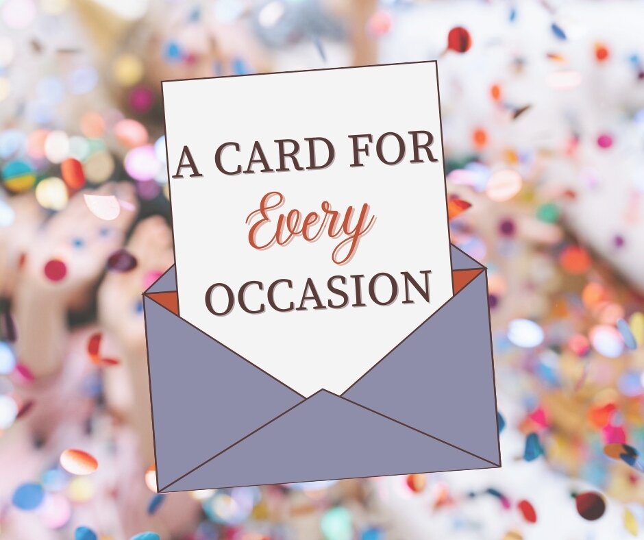 Quick question. What is a special addition to any gift or occasion? If you guessed a card, you would be correct. Whether it is for an event like a birthday or wedding or a simple thinking of you or get well soon, cards have the power to elegantly sta