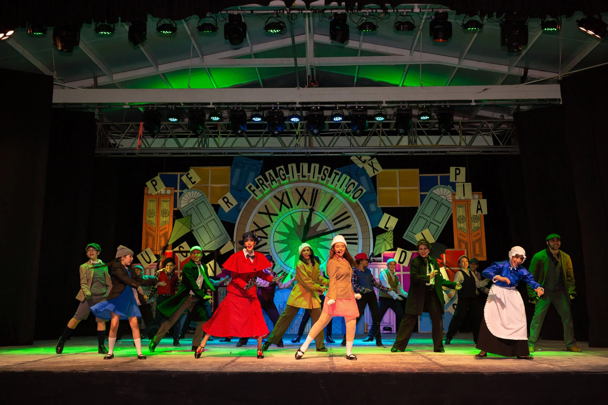 evento show mary poppins el salvador