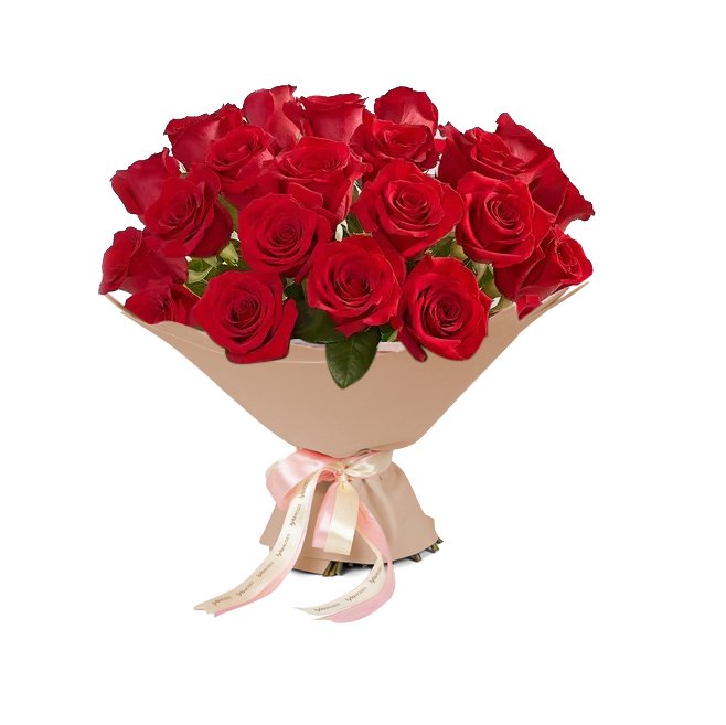 20 red roses bouquet bali flower delivery
