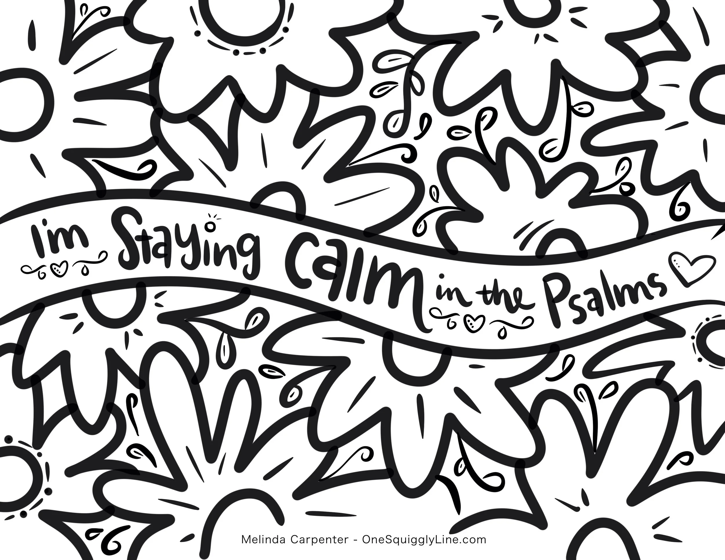 coloring-pages-calm-in-the-psalms