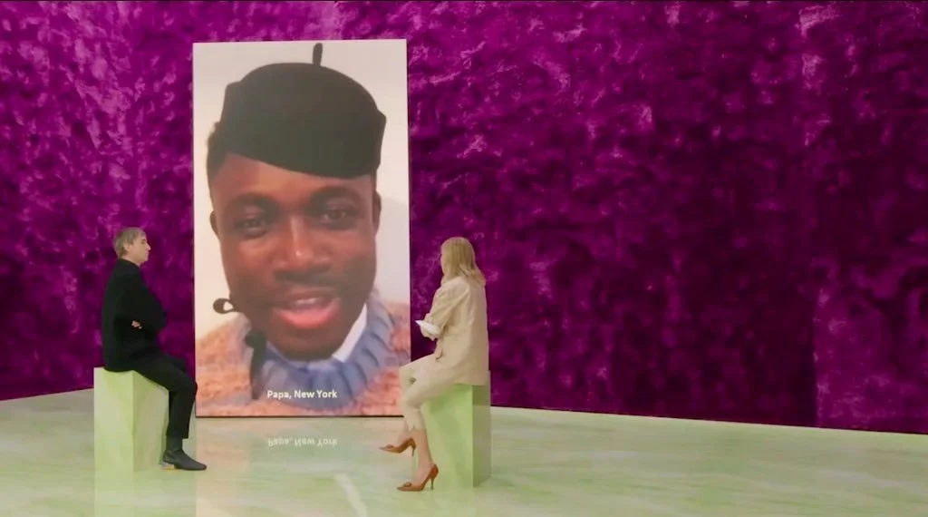 “The #PradaFW21 Menswear collection by Miuccia Prada and Raf Simons takes as its basis an intimate and personal wish for contact, our urge to exchange and relate. The foundation of all is the individual: the human body, and its freedom.” - Prada F/W 