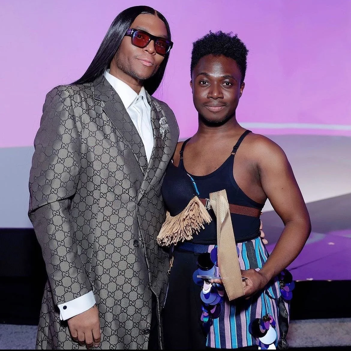 “Law Roach, who recently made headlines for announcing his retirement from fashion styling, joked, “Let me not [mess] this up, because I need this job,” before presenting the Graduate Award to Papa Oppong.” 

— Vogue