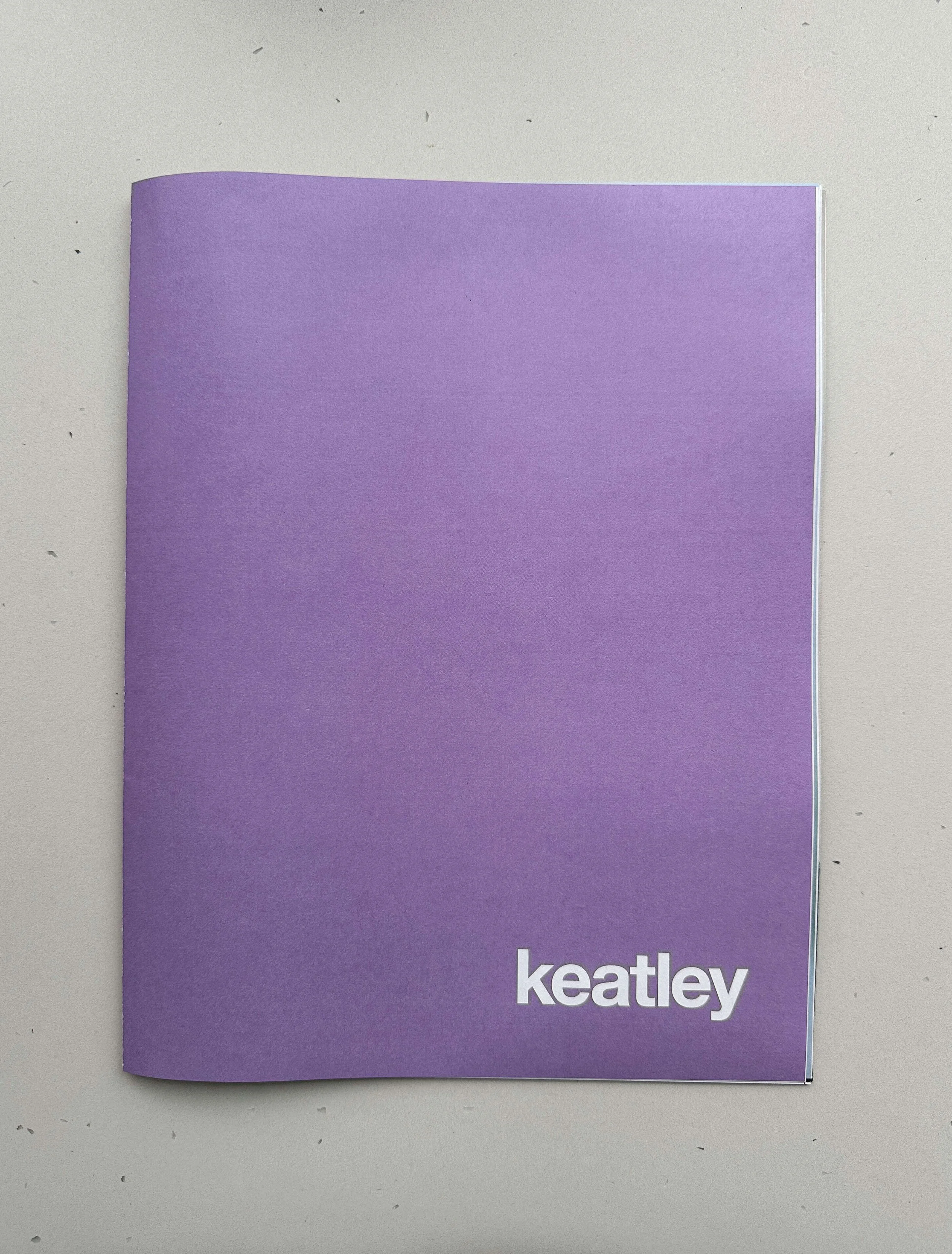 Magazine-style printed promo designed by Nichelle Keatley for photographer John Keatley.