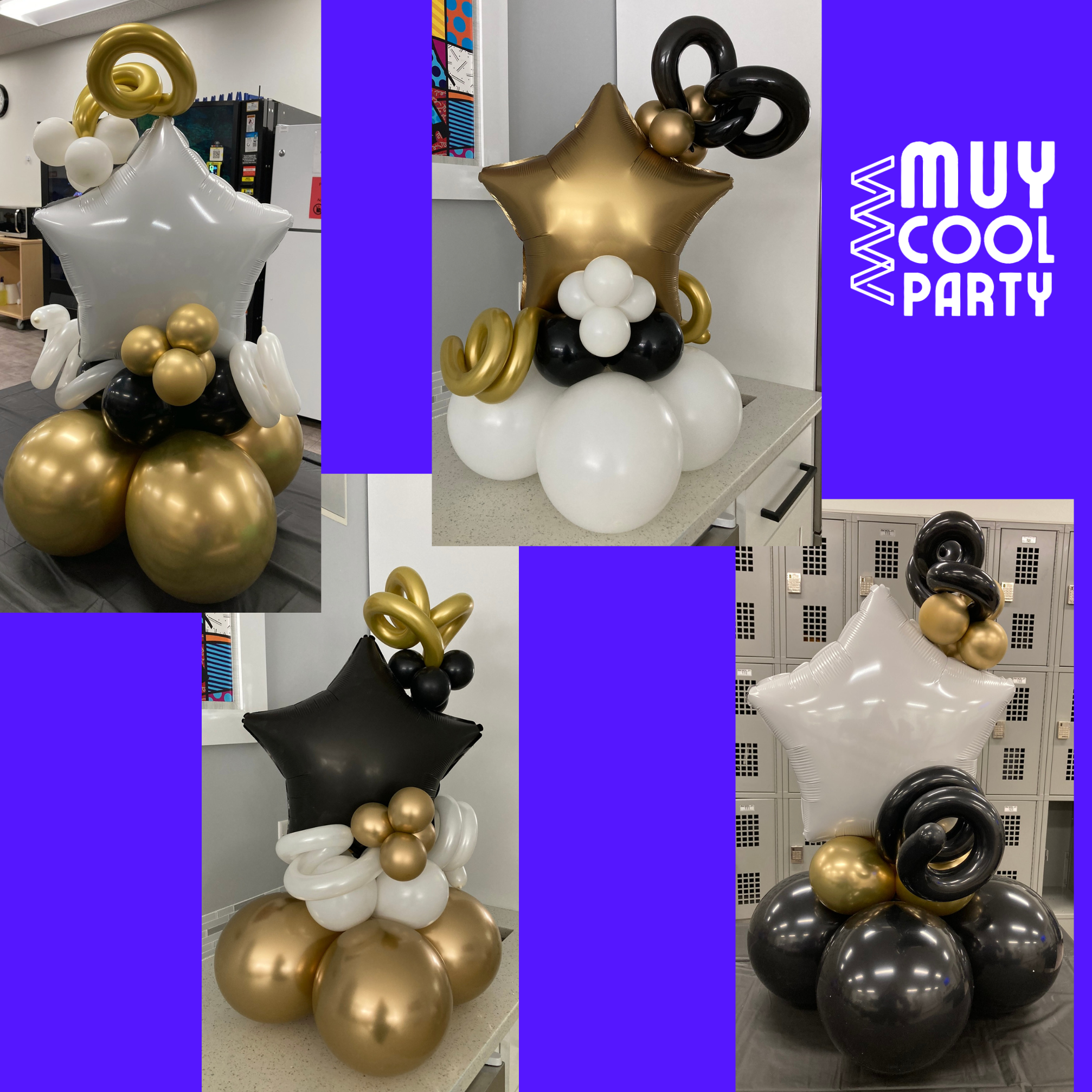 Baby shower centerpieces