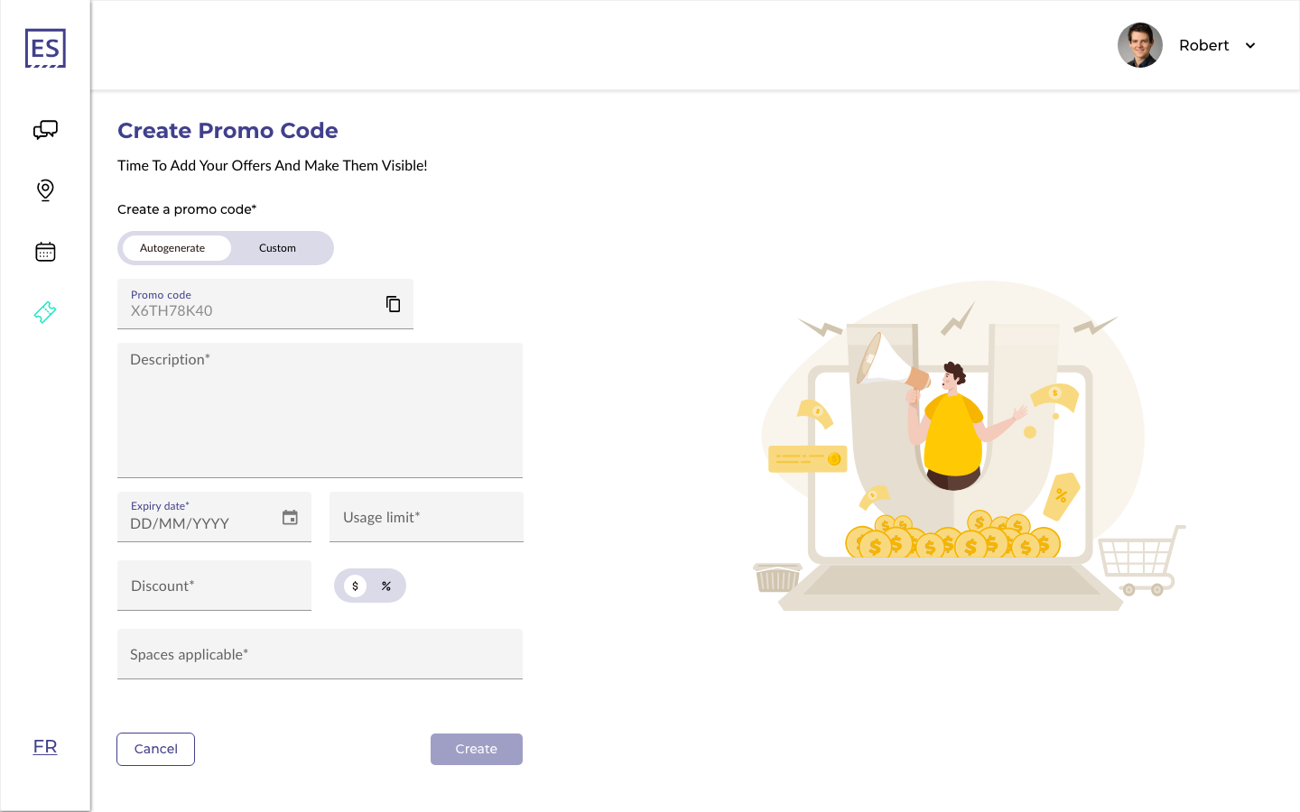 Promo code – Create form - with Auto generated.png