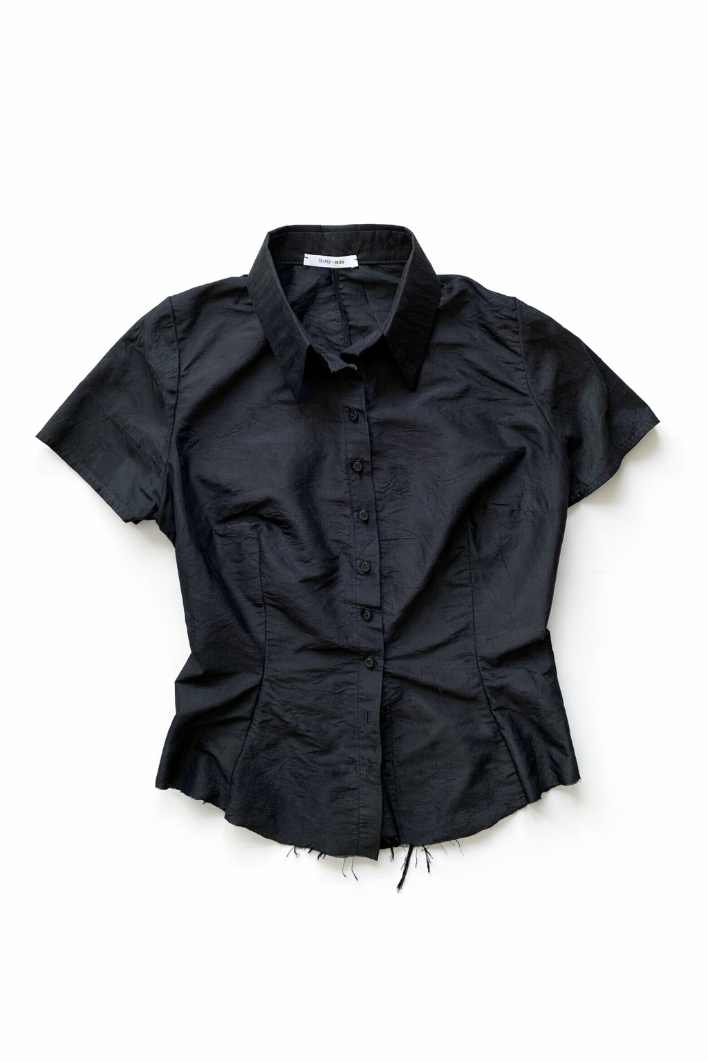 The Black Silk Shirt