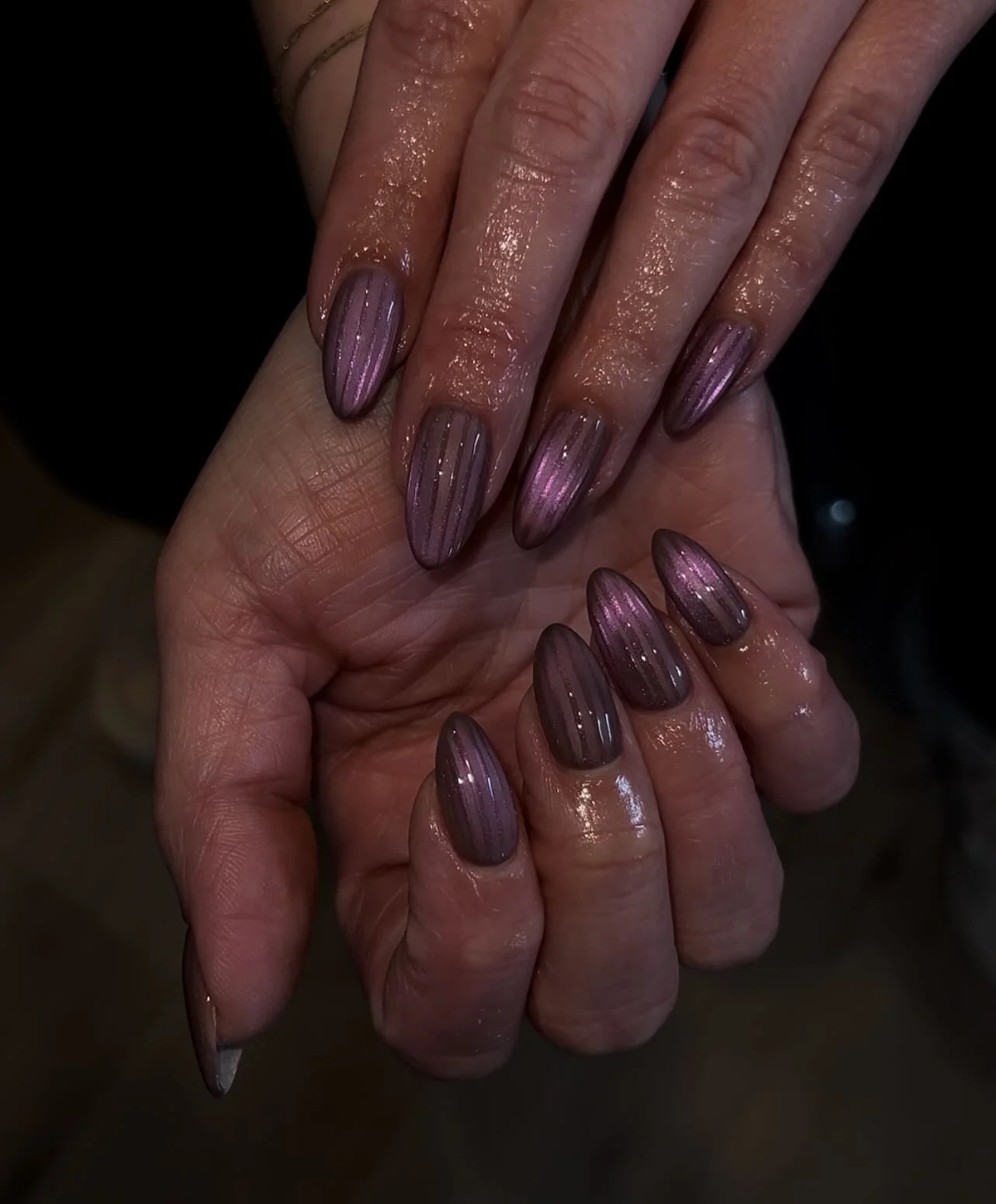 Obsessed is an understatement.
Structured gel manicure over natural nails with level 4 nail art!  #nailart #cateyesnails #softgel #hardgeloverlay #structuredgelmanicure