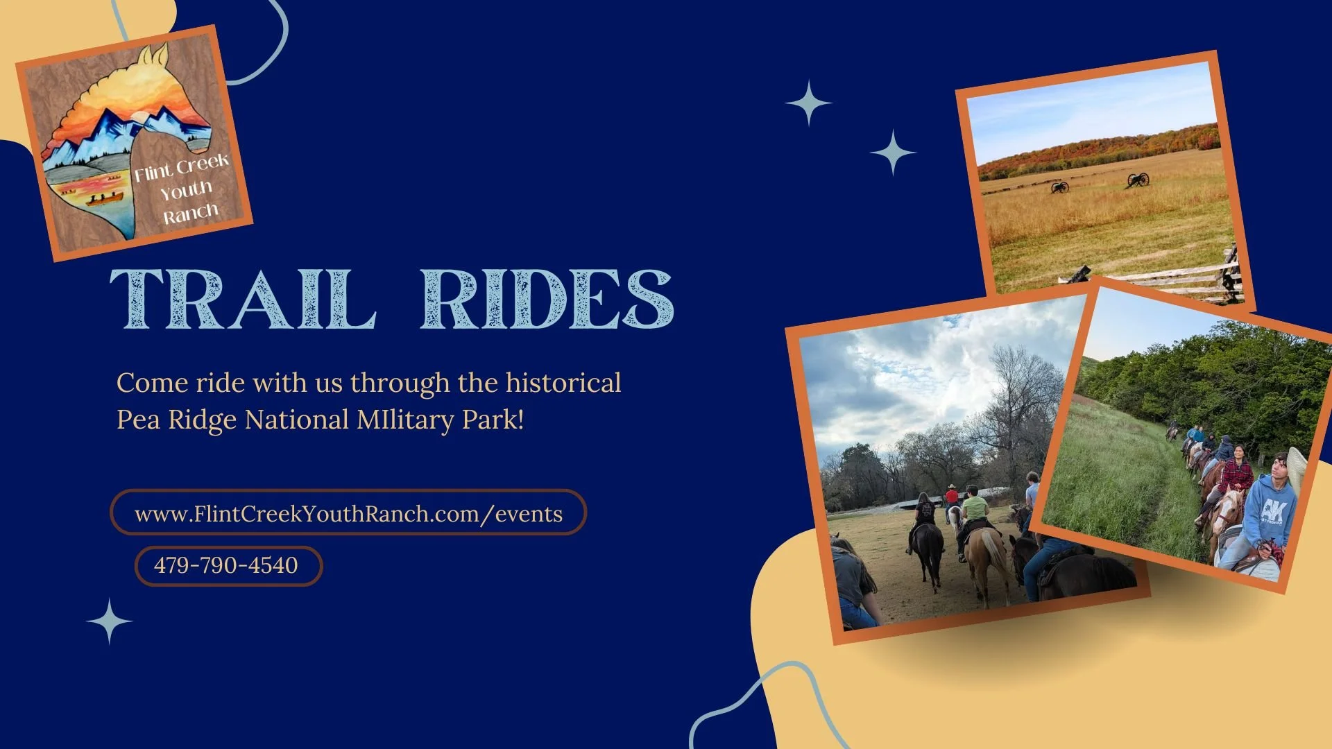 Pea Ridge National Military Park Trail Rides