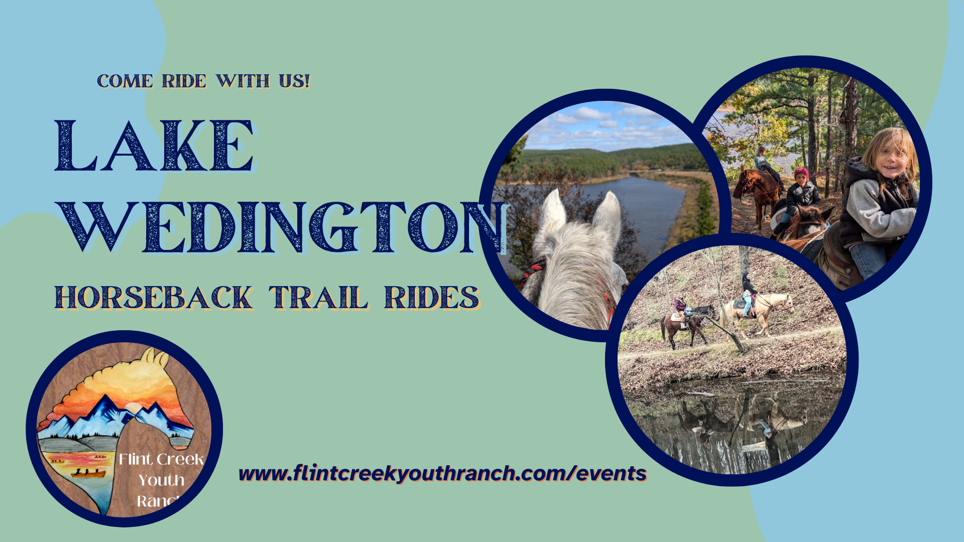 Lake Wedington Horseback Trail Rides