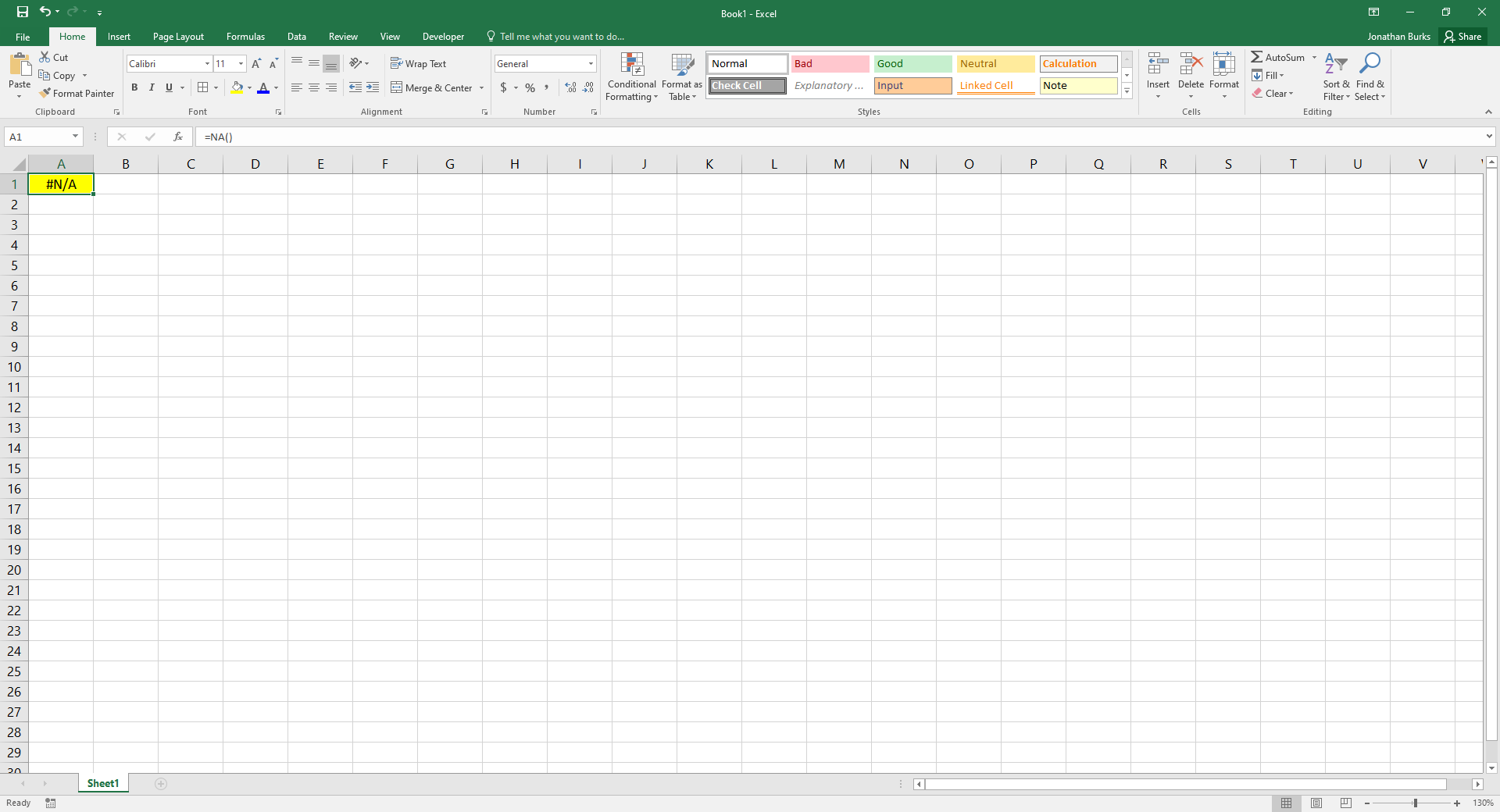 How to Use the NA Function in Excel — Excel Delta | Mastery Made Easy