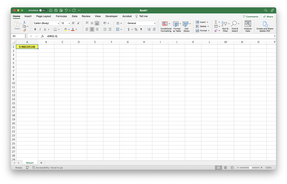 How to Use the ERF Function in Excel — Excel Delta | Mastery Made Easy