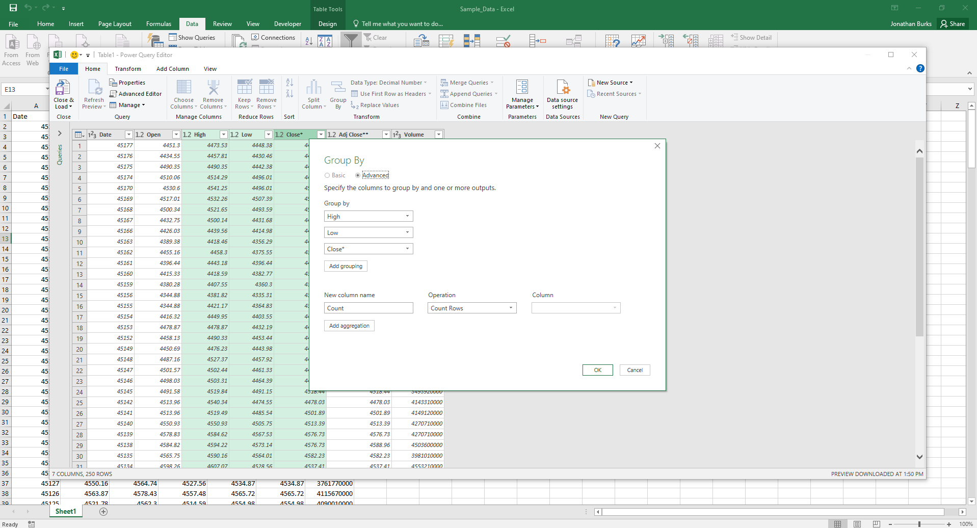 Discover Patterns in Your Data with Power Query — Excel Delta | Mastery ...