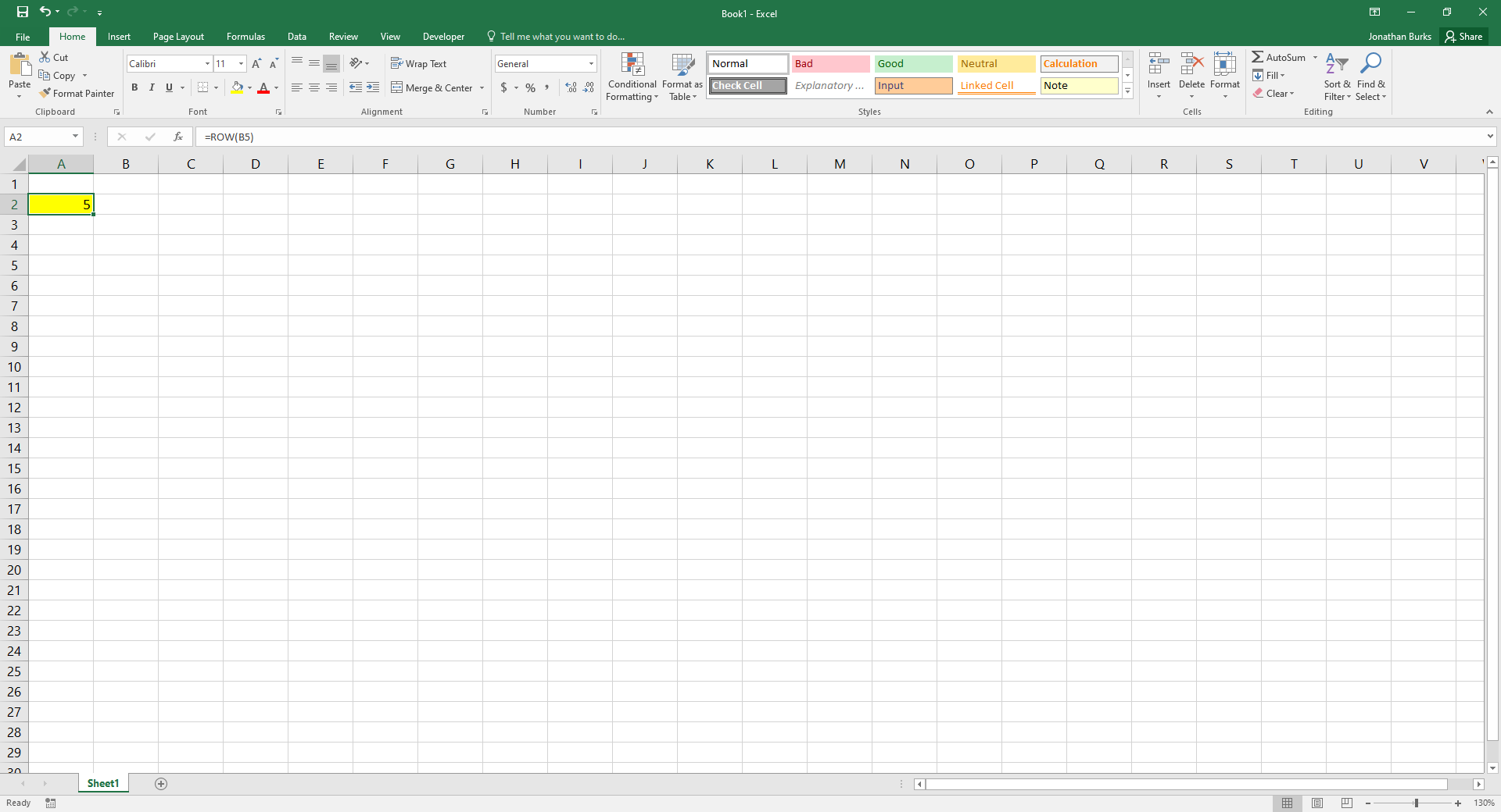 How to Use the ROW Function in Excel — Excel Delta | Mastery Made Easy