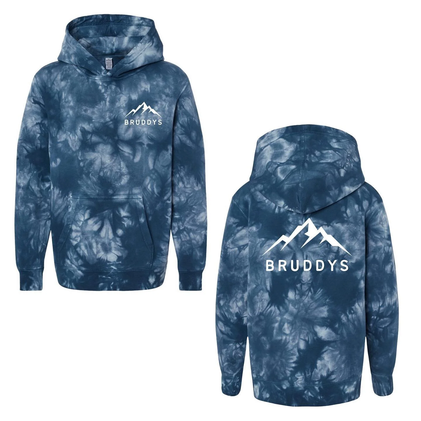 📢 LAST CALL to grab your BRUDDYS mountain logo tie dye hoodies and tshirts! 📢 They are the coolest &amp; comfiest! Tag your favorite bruddy to let them know!

#bruddys #kidentrepreneur #skigear #mountainlife