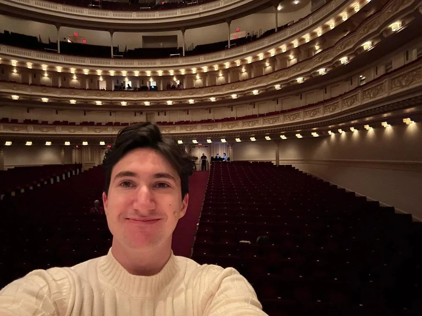 i made it, ma - carnegie hall! and i didn&rsquo;t have to practice.