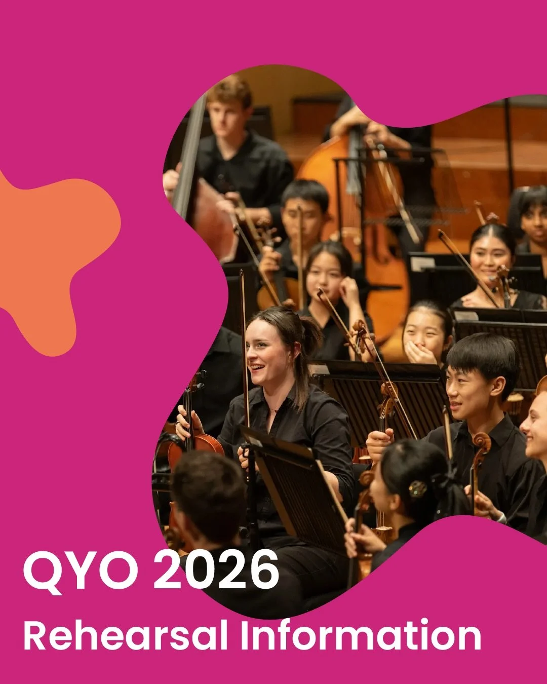 The QYO 2026 season kicks off soon! 🎶

Ensembles commence from Friday 30th January - check out the post to see rehearsal days and get ready to play! 🎻

#qyo #queenslandyouthorchestras