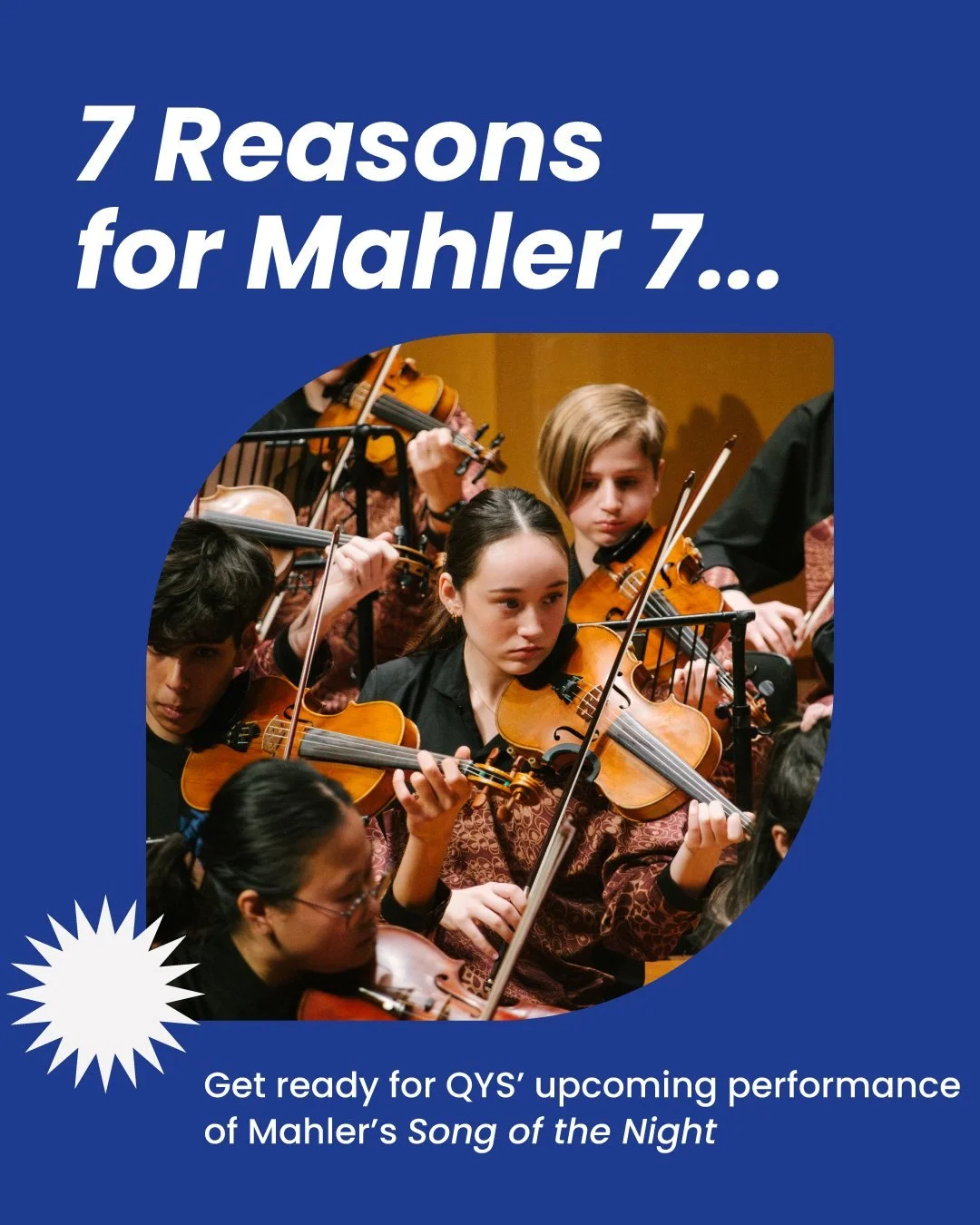 7 Reasons for Mahler 7! 🎻

Witness QYS take on Mahler's "Song of the Night" next Saturday! 

📍QCGU Conservatorium Theatre
📅 Saturday 29 August - 7:00pm
Tickets availabe in bio!

#qyo #queenslandyouthorchestras #mahler #mahler7