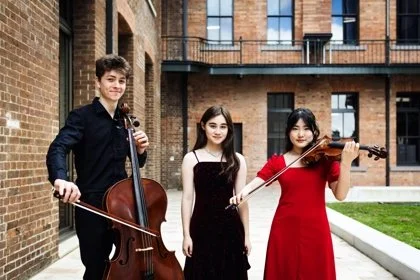 🎉🎉 Congratulations to QYO students Patrick Phillips, Isabella Oxenbridge and Ellie Kyoung (ATC Trio) on winning 3rd place (Youth Music Foundation of Australia Prize, and @4mbsclassicfm  Prize) at the @musicavivaau  Strike a Chord Finals last week! 