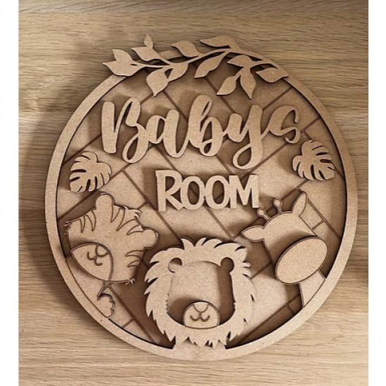 Safari Herringbone Plaque