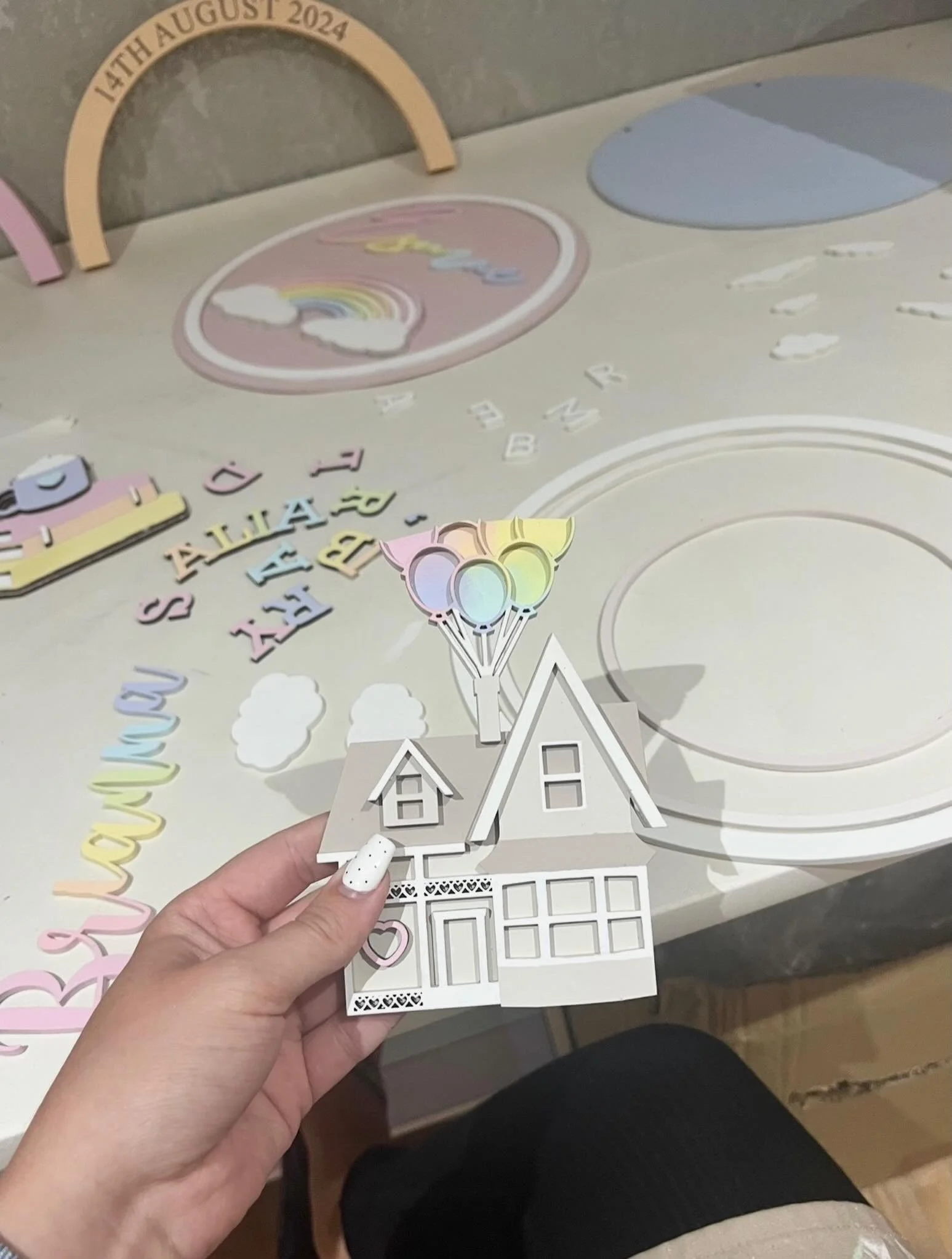 I do love a raw photo, and the pastel makes in this one were too gorgeous to pass, also very refreshing to work on more than just stacker for a change, but how beautiful are all these tones🥺😍🌈

#personalisedgiftideas #personaliseddecor #newbabygif