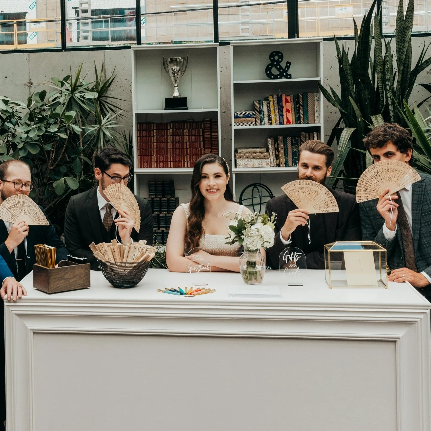 Welcome table by day, cozy coffee bar by night. We love a multitasker ✏️ 🤍 Shoutout to the Augustine bar for the seamless glow-up and @merciescoffee for the BEST event coffee bar ☕️ 
.
@completemadison @merciescoffee @tinsmithevents 
.
#coffeebar #w