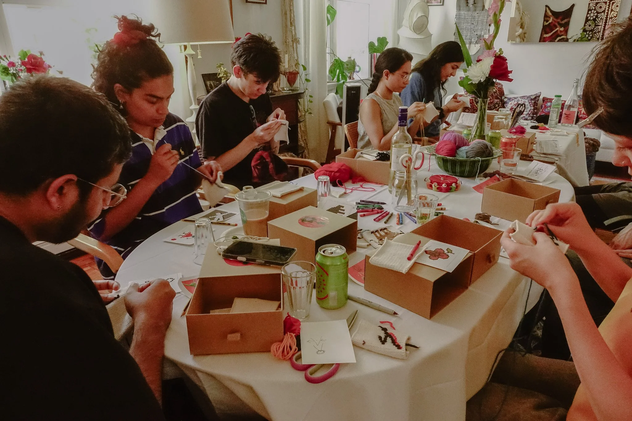 Drawing with Yarn
