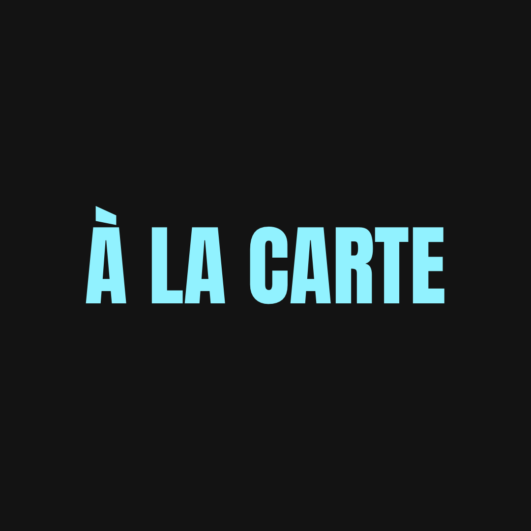 À la carte