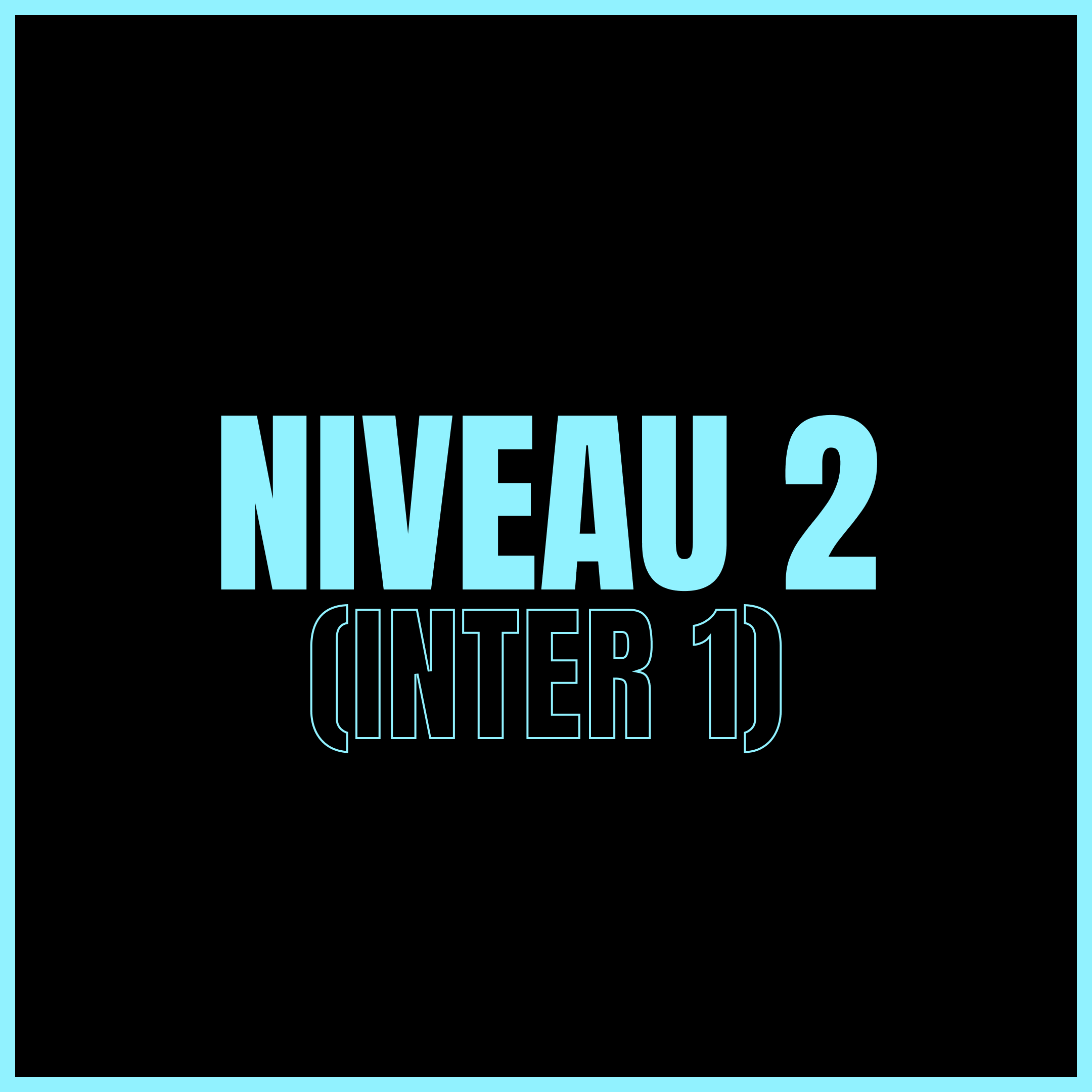 Niveau 2 (Inter 1)
