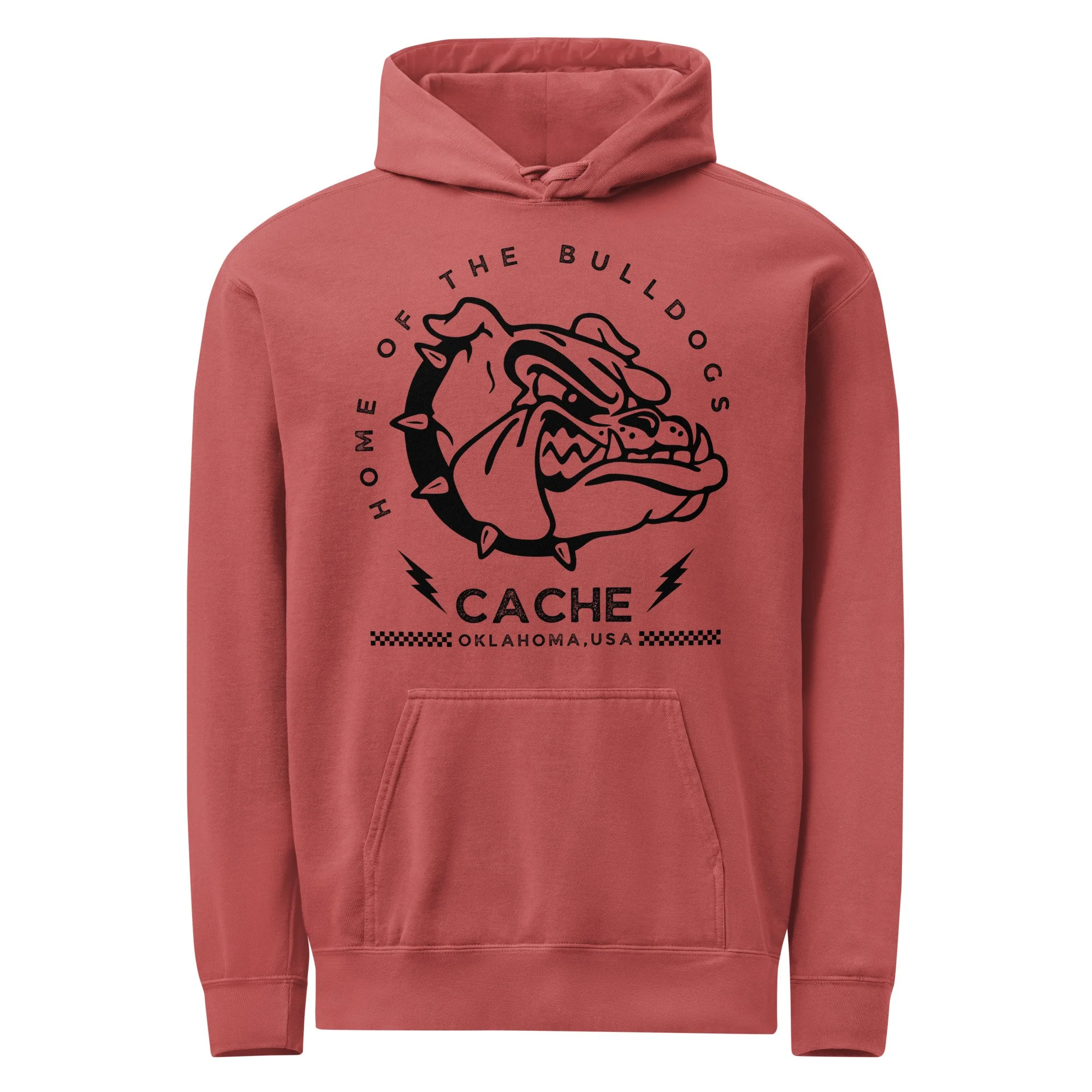 Home of the Bulldogs | Garment-Dyed Hoodie
