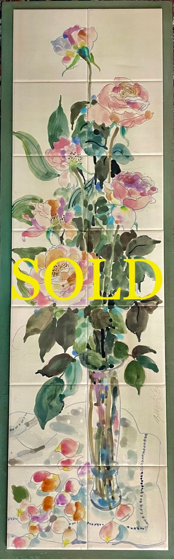 Original Tile Art by Suzie "Zuzek" DePoo -  
14"x 43" - SOLD