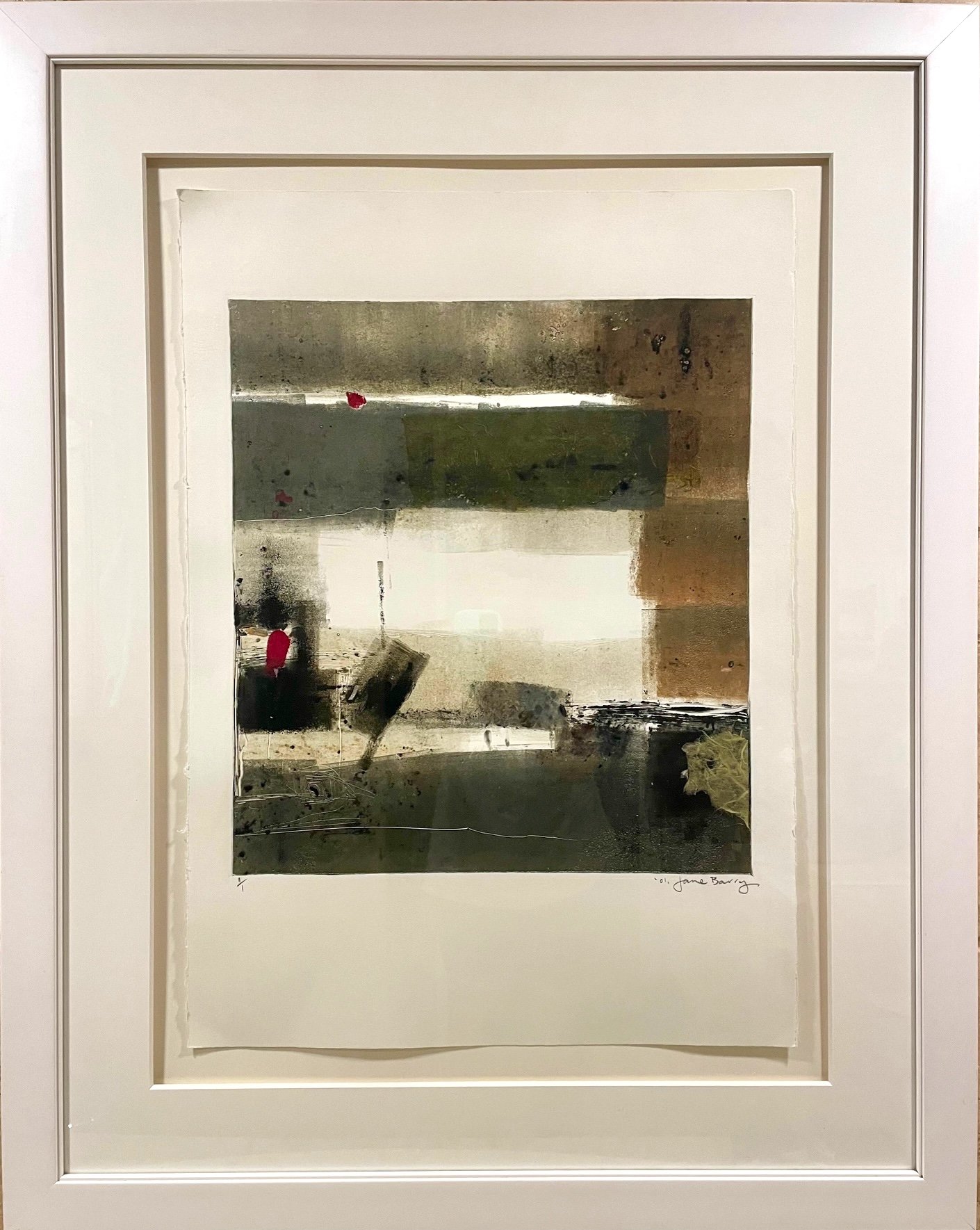 Jane Barry, Original Ink Work on Paper.  
31" x 39" - $285