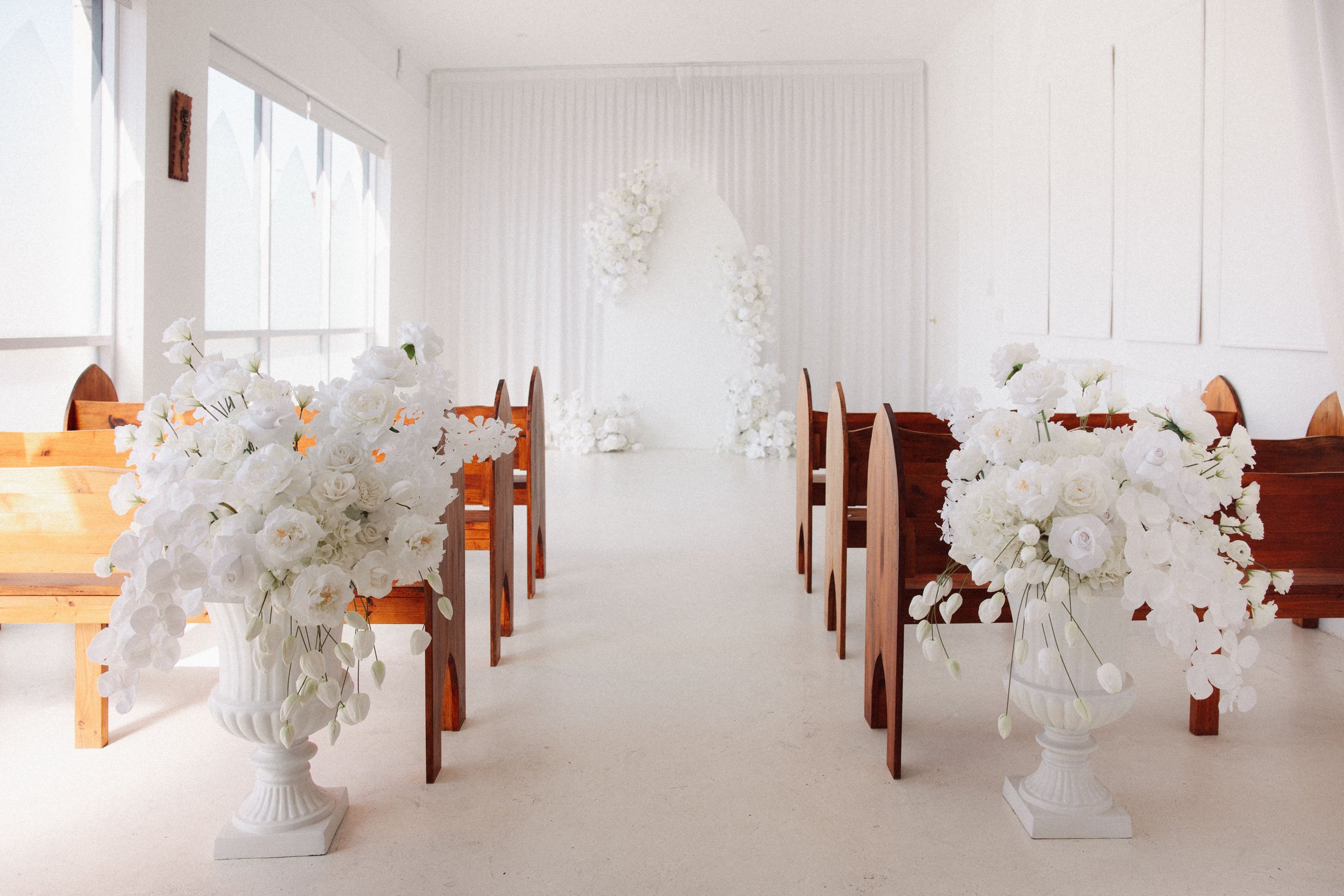Wedding Flowers at Faithwood Chapel