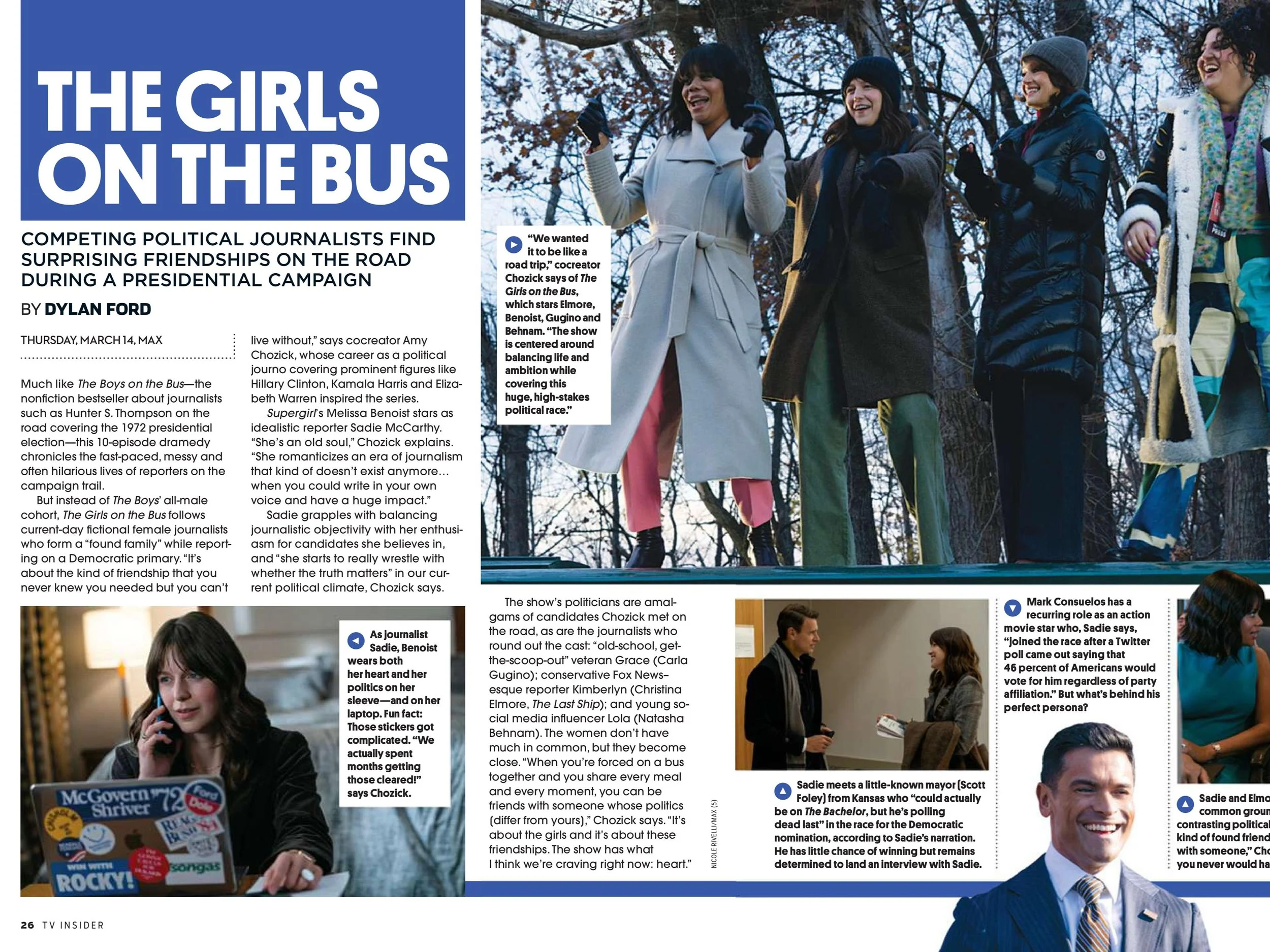 The Girls on The Bus - Interview with Creator Amy Chozick