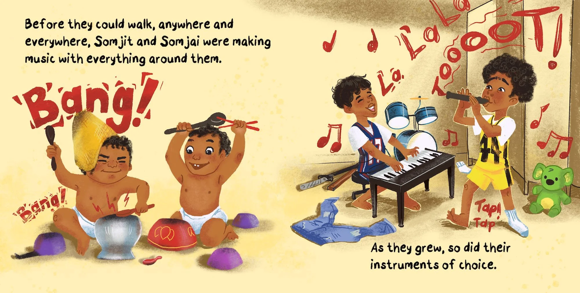 Final rendered page with new text added.