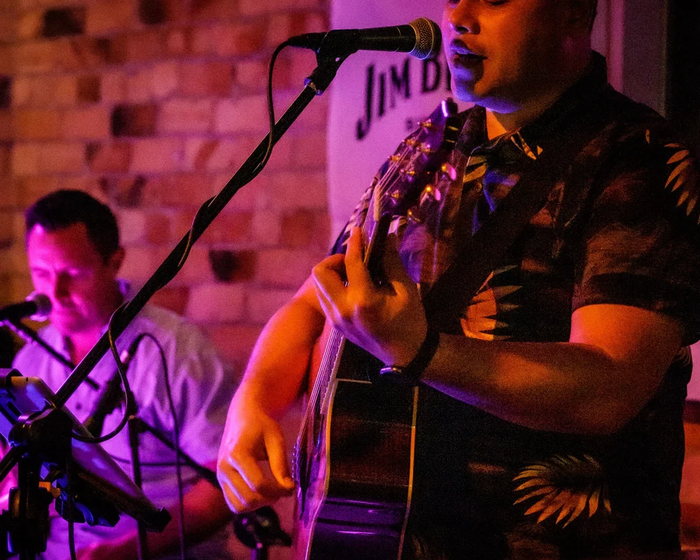 Performer at Thursday open mic night at The Kingslander, Kingsland