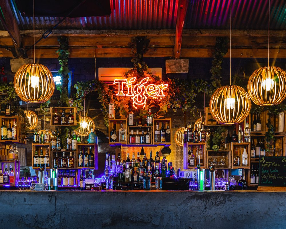 Nectar Bar main bar for function hire in Kingsland