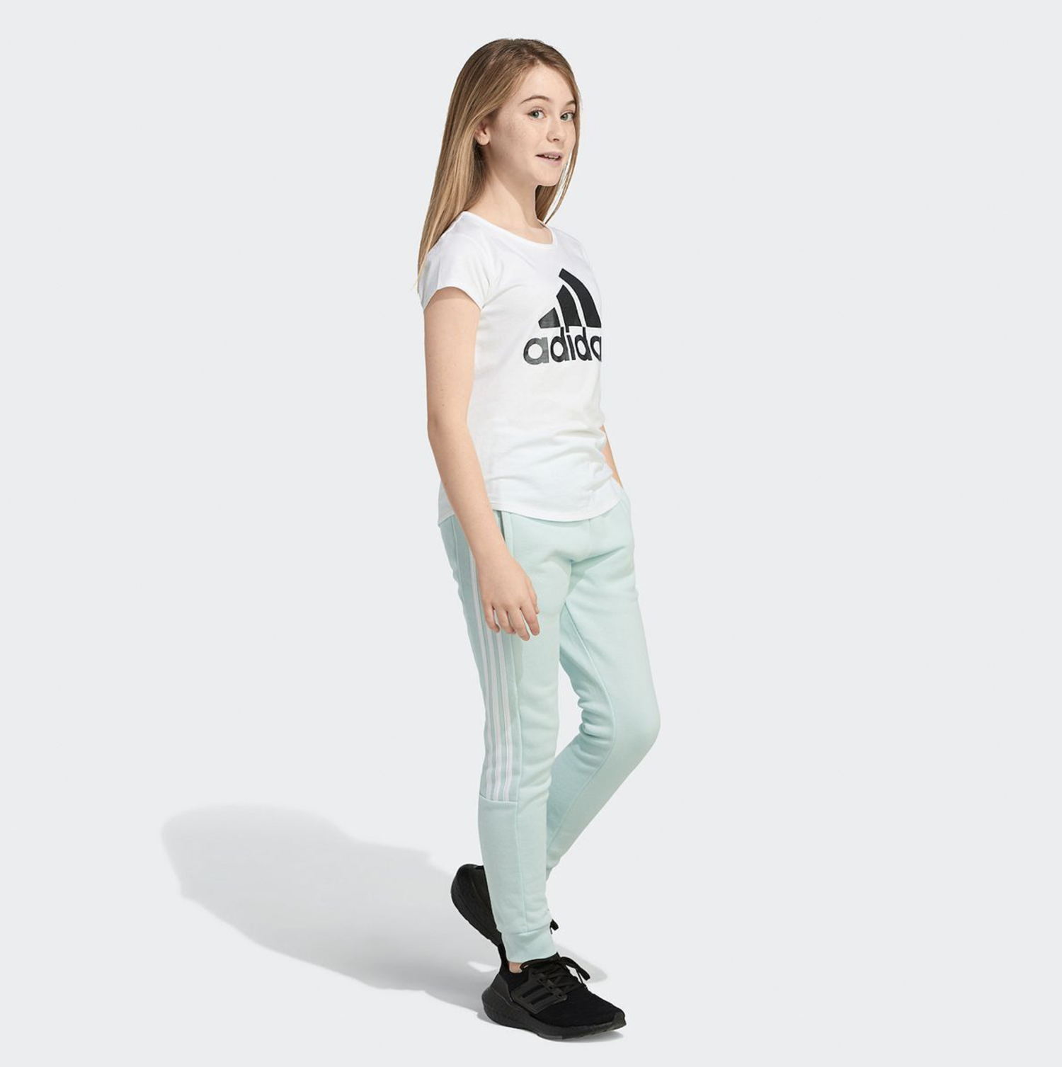 adidas Big Girls Graphic Fleece Joggers - Save 52%
